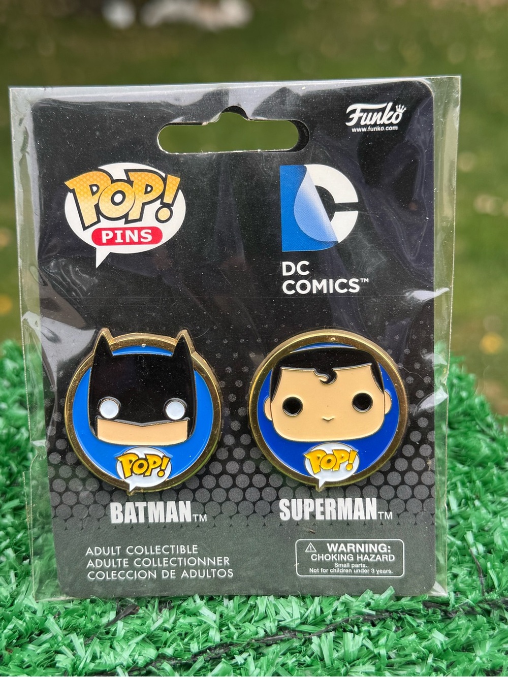 Funko Pop! Pins DC Comics Batman & Superman